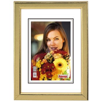 Comprar Hama 00031672 - Marco (Single picture frame, Oro, Vidrio, Madera, 20 x 28 cm) al mejor precio