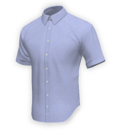 Comprar Camisa azul de manga corta al mejor precio