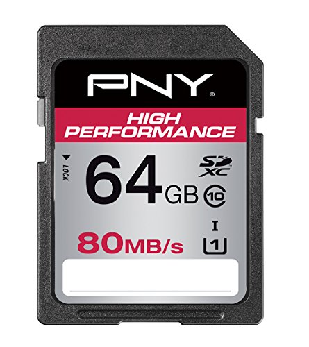 Comprar PNY High Performance - Tarjeta de memoria SecureDigital de 64 GB, negro al mejor precio