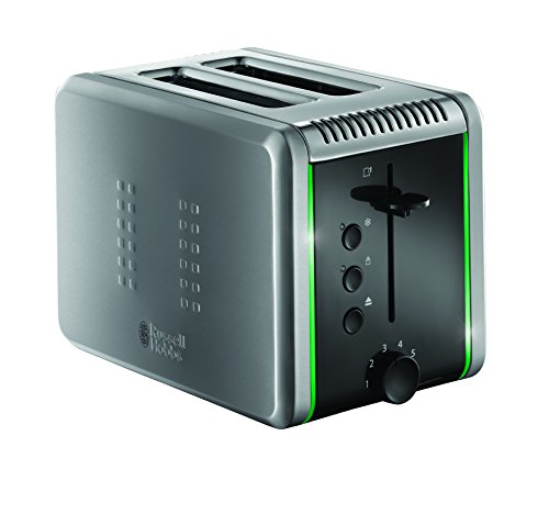 Comprar Russell Hobbs 20170-56 Illumina - Tostadora 2 ranuras, cuerpo de acero inoxidable pulido, anillo de luz que cambia de color según tiempo restante al mejor precio