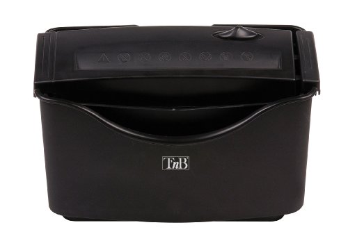 Comprar T'nB PS100 - Triturador de papel (280 x 165 x 125 mm, 2.18 kg, 230V, 50Hz, 700mA) Negro al mejor precio