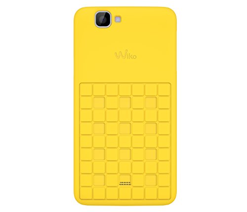Comprar Wiko Protective Case - Carcasa para Wiko Rainbow (altavoces incorporados), amarillo al mejor precio