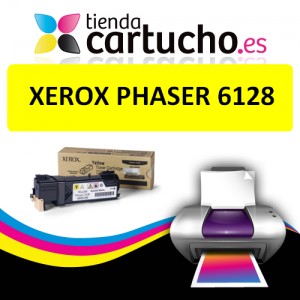 Comprar Toner AMARILLO Xerox phaser 6128 compatibleToner AMARILLO Xerox phaser 6128 compatible al mejor precio