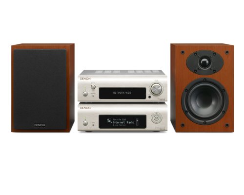 Comprar Denon D-F109N - Microcadena de 60 W Ethernet, radio, mando a distancia), plateado (importado) al mejor precio