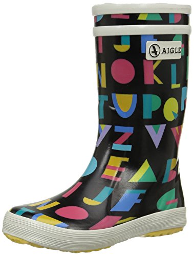 Comprar AigleLolly Pop Kid Gummistiefel - botas de goma sin forro con caña alta Niños-Niñas
, color Varios Colores, talla 34 al mejor precio