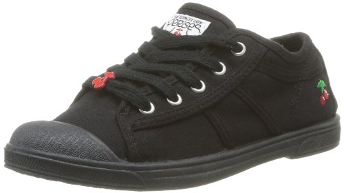 Comprar Little Cerise Basic 02 - Zapatillas de tela para mujer, color negro, talla 32 al mejor precio