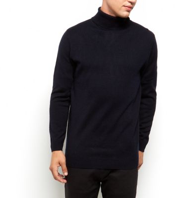 Comprar Navy Roll Neck Jumper al mejor precio