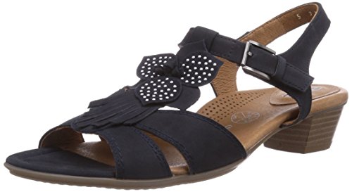 Comprar ara Genua - Sandalias de vestir de cuero para mujer, color azul, talla 38,5 al mejor precio