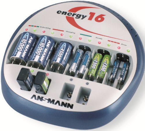 Comprar Ansmann Energy 16 - Cargador para hasta 16 pilas al mejor precio