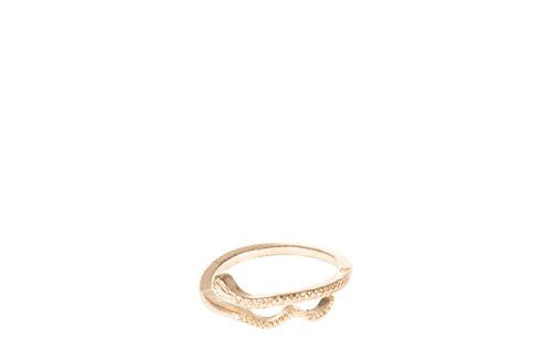 Comprar Parfois - Mujer - Anillo Blog - Dorado - L al mejor precio