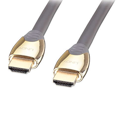 Comprar LINDY 37852 - Cable HDMI de alta velocidad con conectores bañados en oro, Ethernet, 3D y canal de retorno de audio, 2m al mejor precio