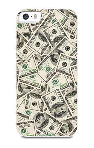 Comprar Muvit MUPRBKCIP5S1129 - Carcasa para iPhone 5s, diseño de billetes de dólares, color blanco al mejor precio
