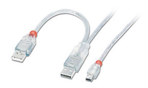 Comprar Lindy USB 2.0 2 x A (20cm) / Mini-B 1.0m - Cable USB (USB A, Mini-USB B, Macho/Macho) al mejor precio