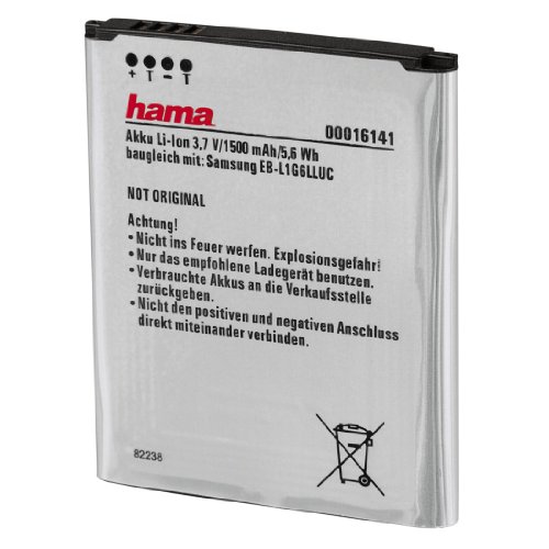 Comprar Hama 00016141 batería recargable - Batería/Pila recargable (1500 mAh, Navigator/Handheld mobile computer/Mobile phone, iones de litio) Plata al mejor precio