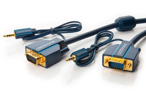 Comprar Clicktronic 70132 - Cable de conexión de VGA y audio al mejor precio