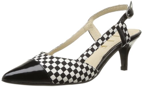 Comprar Elle Auteuil 02088 - Zapatos de tacón de cuero para mujer, color negro, talla 37 al mejor precio