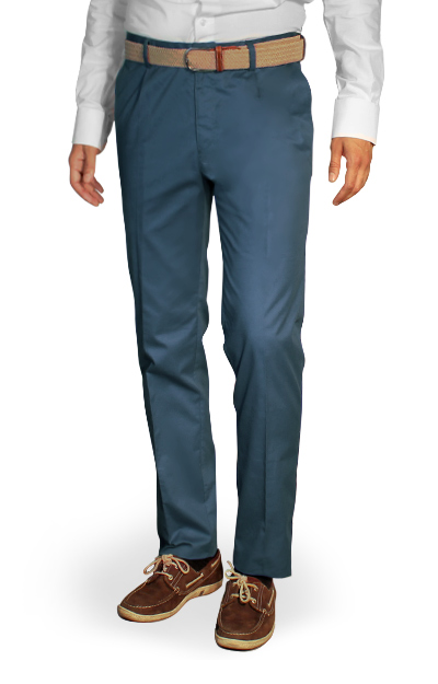 Comprar Chinos elegantes en azul al mejor precio