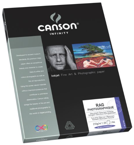 Comprar Canson Infinity Rag Photographique 210 - Papel fotográfico al mejor precio