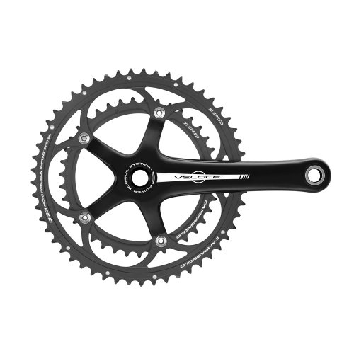 Comprar Campagnolo Veloce Power Torque 10V 170-39x53 - Juego de bielas y platos para bicicleta, color negro al mejor precio