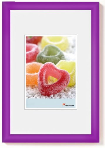 Comprar Walther KP030Z Trendstyle - Marco de fotos de plástico (20 x 30 cm), color violeta al mejor precio