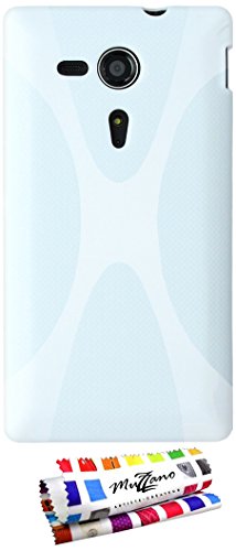Comprar Muzzano F7358 - Funda para Sony Xperia SP, color blanco al mejor precio