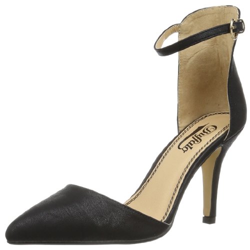 Comprar Buffalo 326183 WH PU - Tira de tobillo de material sintético mujer, color negro, talla 41 al mejor precio