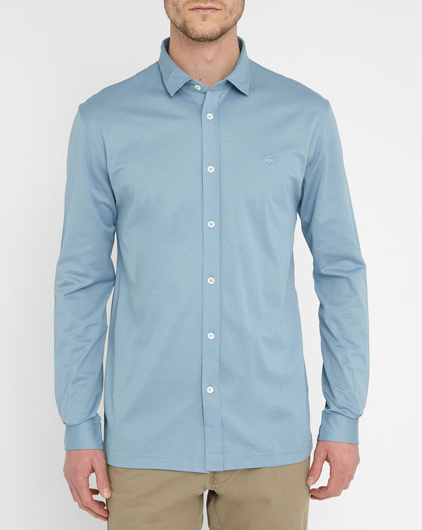 Comprar LACOSTE, Light-Blue Pr LS Polo Shirt al mejor precio