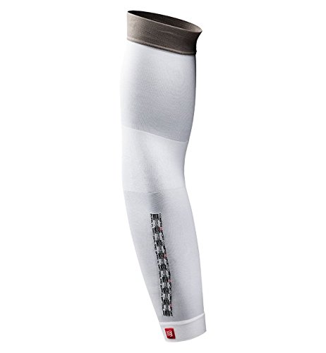 Comprar Compressport Kompressionsarmling ProRacing Armsleeve - Guantes de esquí para hombre, color blanco, talla XL al mejor precio