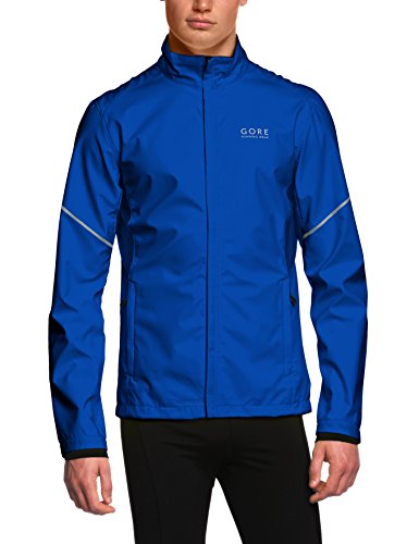 Comprar Gore Running Wear Essential Active Shell Partial - Chaqueta para hombre, color azul brillante, talla XL al mejor precio