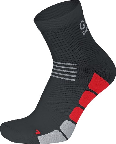Comprar Gore Bike Wear Mi-Larga Speed - Calcetines unisex, color negro / rojo, talla 44-46 al mejor precio