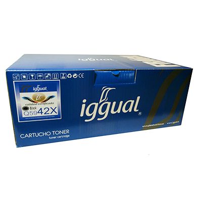 Comprar Iggual HP Q5942X Negro - Tóner Reciclado al mejor precio
