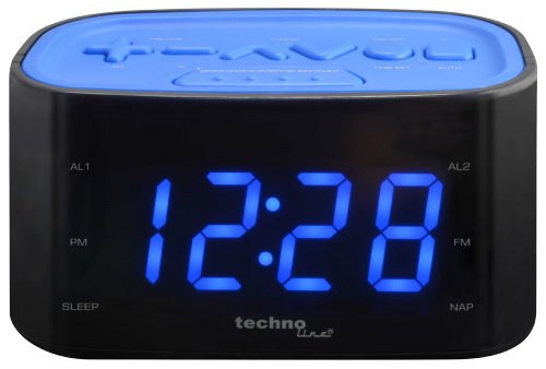 Comprar Technoline Wt 465 - Radio Reloj con Botones en el diseño del Controlador juego, azul al mejor precio