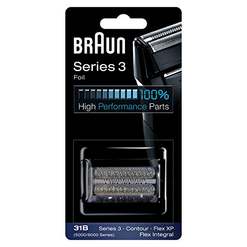 Comprar Braun 31B - Recambio para afeitadora eléctrica, compatible con afeitadoras Series 3, color negro al mejor precio
