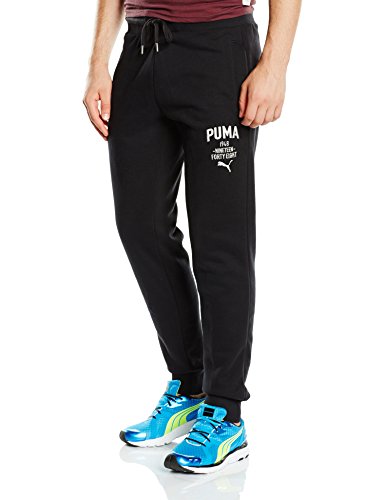 Comprar Puma Style Athletic Sweat Pants FL CL - Pantalones deportivos para hombre, color negro, talla S al mejor precio