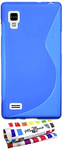 Comprar Muzzano F6094 - Funda para LG Optimus L9, color azul al mejor precio