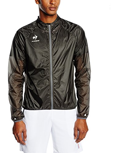 Comprar Le Coq Sportif hombres Ultra ligero viento chaqueta - gris, 2X-LARGE al mejor precio
