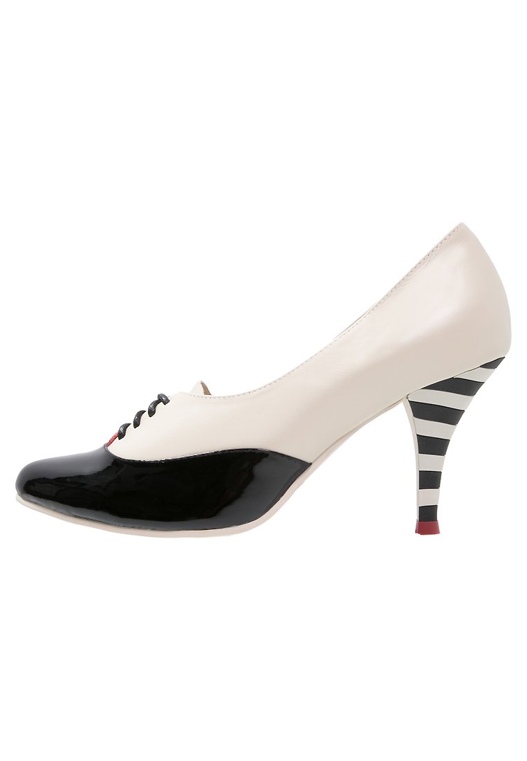 Comparar mejores precios Lola Ramona Zapatos de salón con cordones black/cream con descuentos Comprar Lola Ramona Zapatos de salón con cordones black/cream al mejor precio