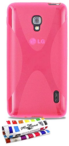 Comprar Muzzano Le X - Funda para LG Optimus F6, color rosa al mejor precio