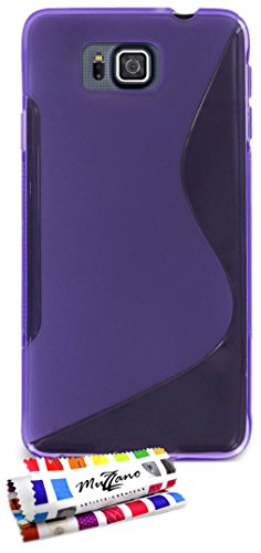 Comprar Muzzano F840769 - Funda para Samsung Galaxy Alpha, color violeta al mejor precio
