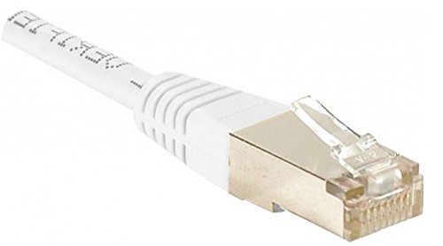 Comprar Dexlan - Cable de red RJ45 (FTP, CCA, cat. 5E, 10 m), color blanco al mejor precio