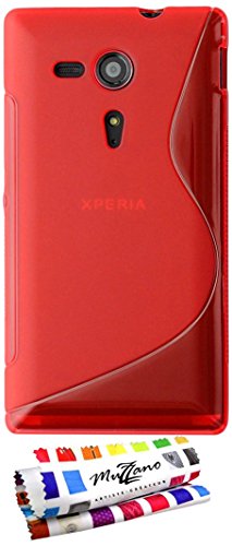 Comprar Muzzano F7344 - Funda para Sony Xperia SP, color rojo al mejor precio