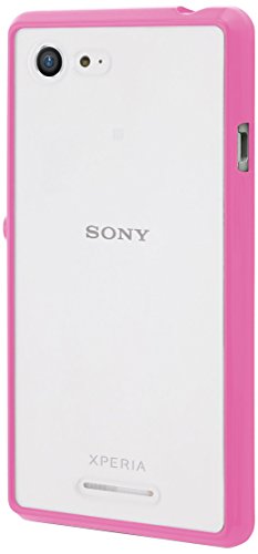 Comprar Made for Xperia MyFrame - Funda bi-material para Sony Xperia E3, color rosa transparente al mejor precio