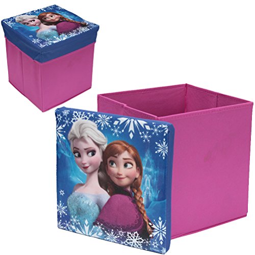 Comparar mejores precios Frozen - Caja-Puff acolchada, 31 x 31 x 33 cm (Sun City RNA401347) con descuentos Comprar Frozen - Caja-Puff acolchada, 31 x 31 x 33 cm (Sun City RNA401347) al mejor precio