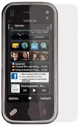 Comprar MCL ACC-F007 - Protector de pantalla (N97, Teléfono móvil/smartphone, Nokia, Transparente) al mejor precio