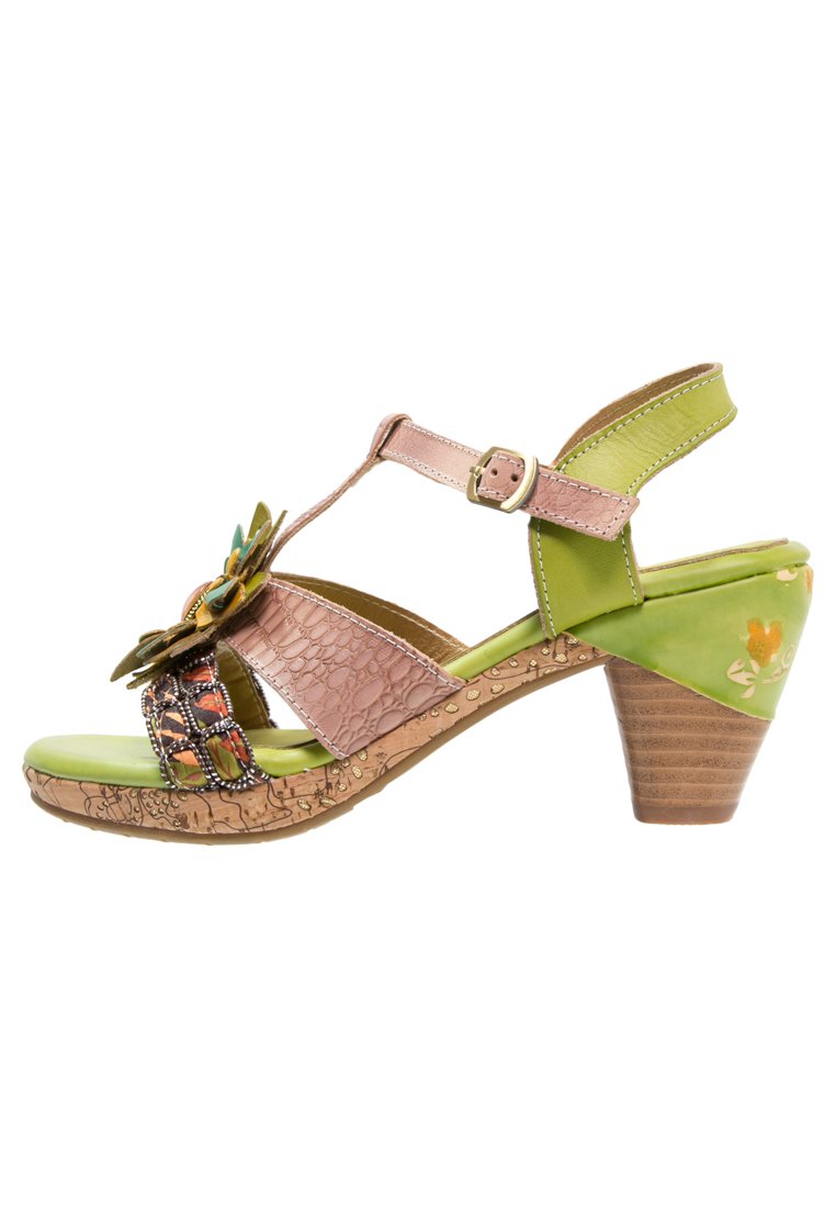 Comprar LAURA VITA VERSAILLES Sandalias vert al mejor precio