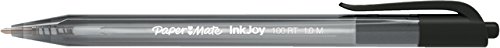 Comprar Papermate InkJoy 100 RT - Bolígrafo (Clip-on retractable pen, Negro, Negro, Translúcido, Medio, Ambidextro) al mejor precio