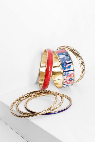 Comprar Desigual - Mujer - Conjunto de brazaletes dorados  - Pack Pulseras Kimera - Size U al mejor precio