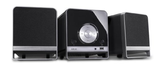 Comprar Akai AMC310 - Microcadena de 10 W CD, 10 W, FM, MP3, USB, 3.5 mm), negro al mejor precio