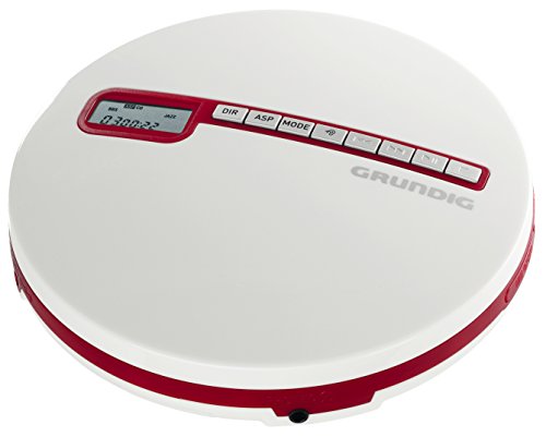 Comparar mejores precios Grundig - Reproductor de CD portátil (compatible con MP3) blanco/rojo con descuentos Comprar Grundig - Reproductor de CD portátil (compatible con MP3) blanco/rojo al mejor precio