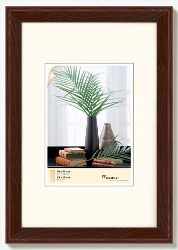 Comprar Walther, Bologna, Marco De Madera, HB040N, 30x40 cm, Nogal al mejor precio